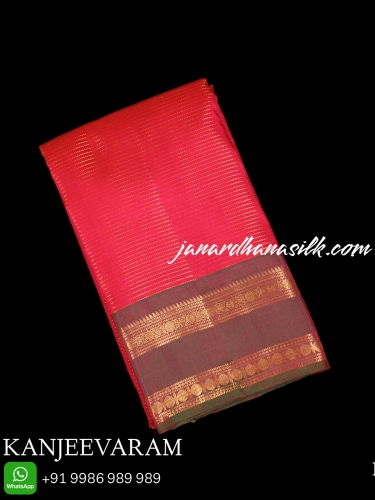 Handloom Kanjeevaram Silk Saree